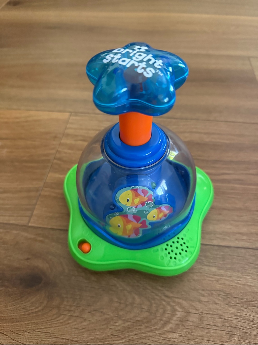 Bright Starts Fish Activity Toy Green Blue Orange Motor Skills
